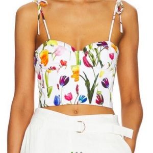 Alice and Olivia bustier top